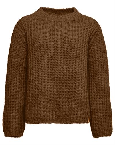 Lene Beier x Lind - LBKaffetid Strik - Brown